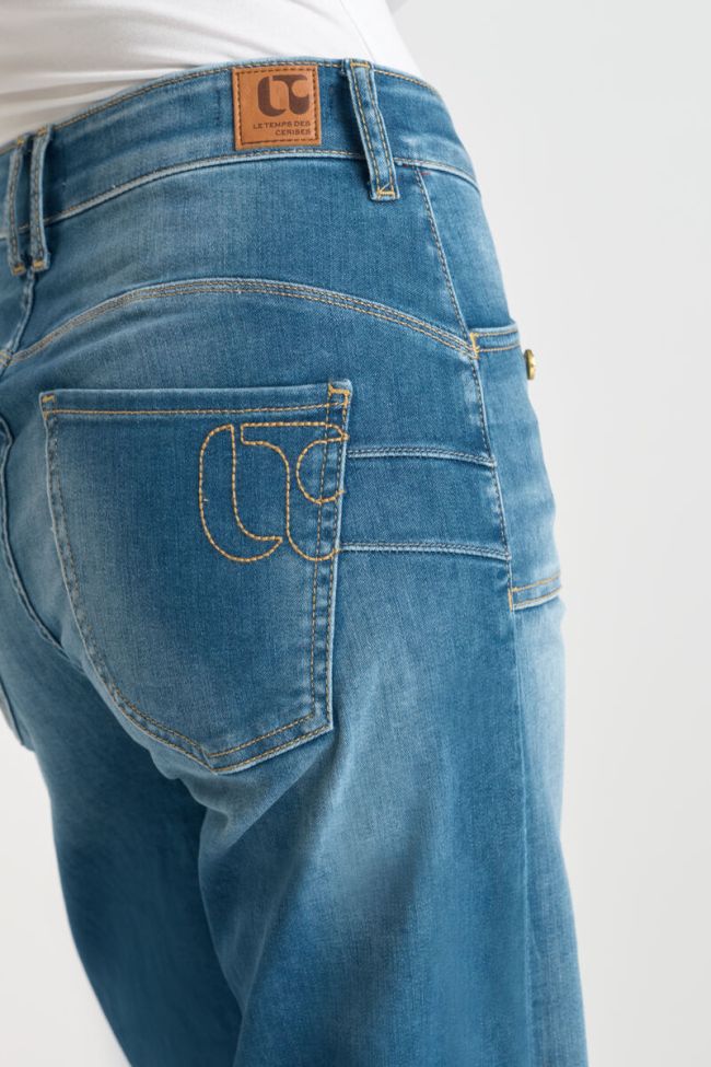 Jeans pulp wide leg Zim high waist 7/8 blau Nr.3