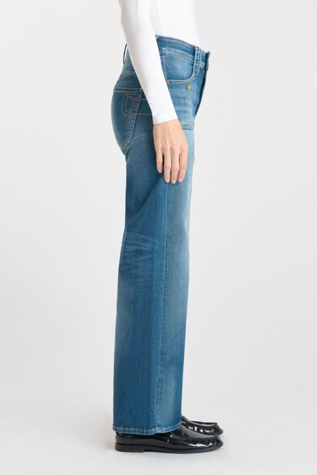 Jeans pulp wide leg Zim high waist 7/8 blau Nr.3