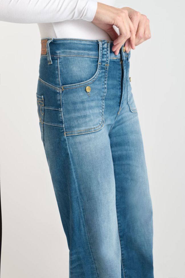 Jeans pulp wide leg Zim high waist 7/8 blau Nr.3