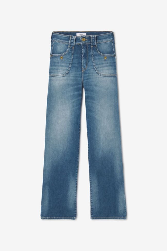 Jeans pulp wide leg Zim high waist 7/8 blau Nr.3