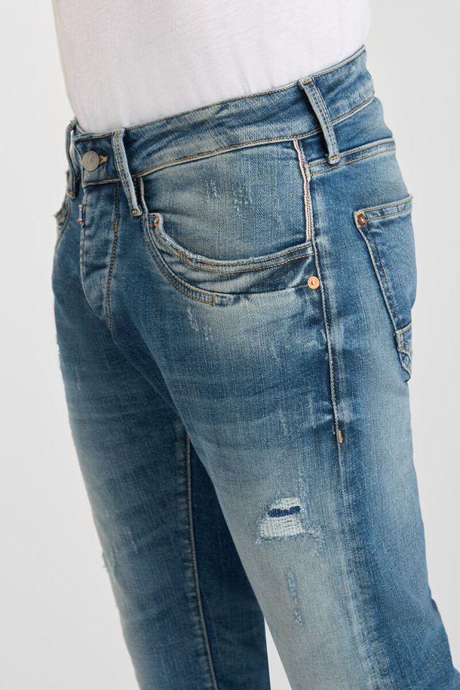 Jeans 700/11 slim Jager destroy blau Nr.4