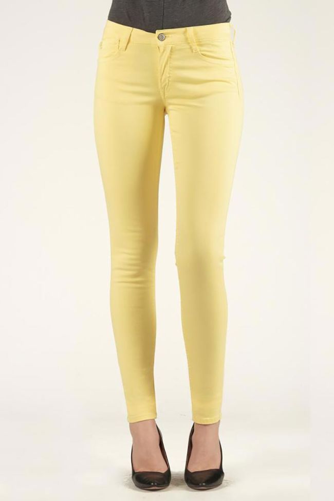 Jeans Slim Fit 300/16 in Gelb