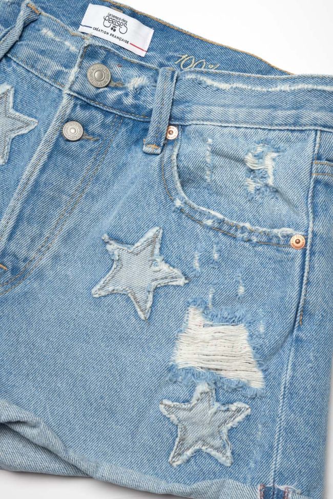 Jeans-Shorts Bastille in Blau