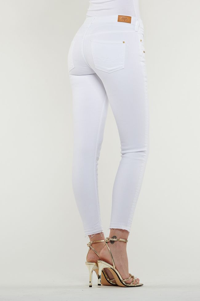 Jeans Power 7/8ème Skinny blanc