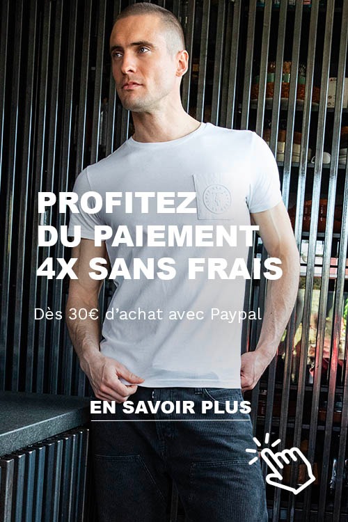 paiement 4x sans frais paypal homme