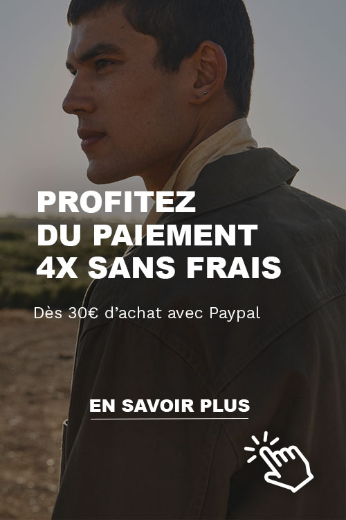 paiement 4x sans frais paypal homme