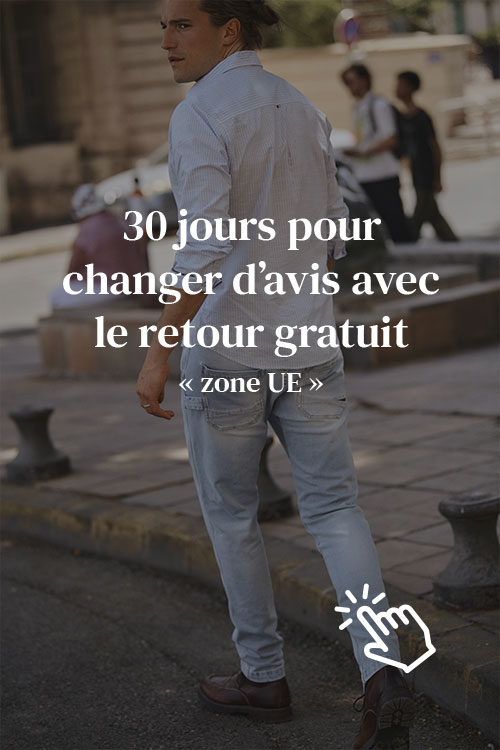 Retours gratuits homme