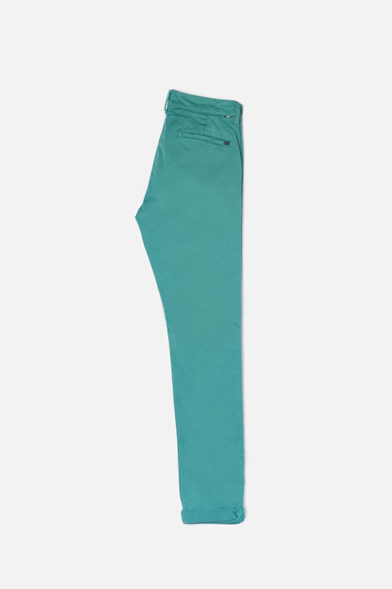 Chino Jas in Wassergrün