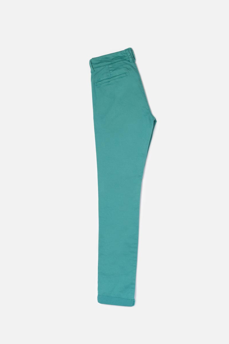 Chino Jas in Wassergrün