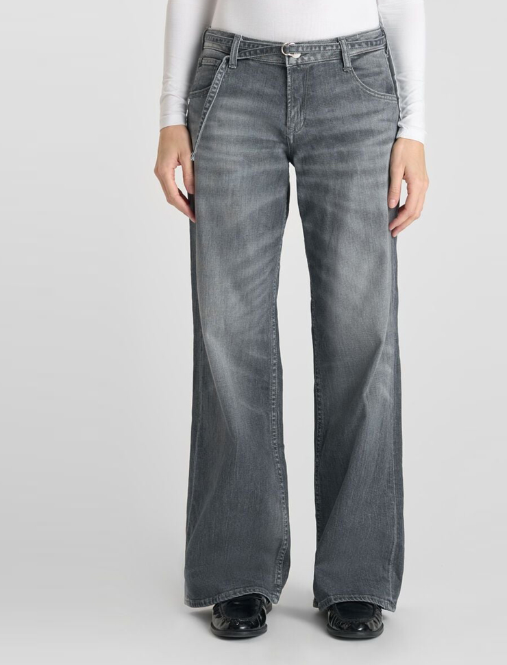 wide leg jeans damen le temps des cerises