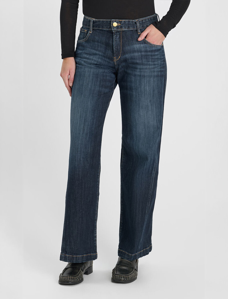 wide leg jeans damen